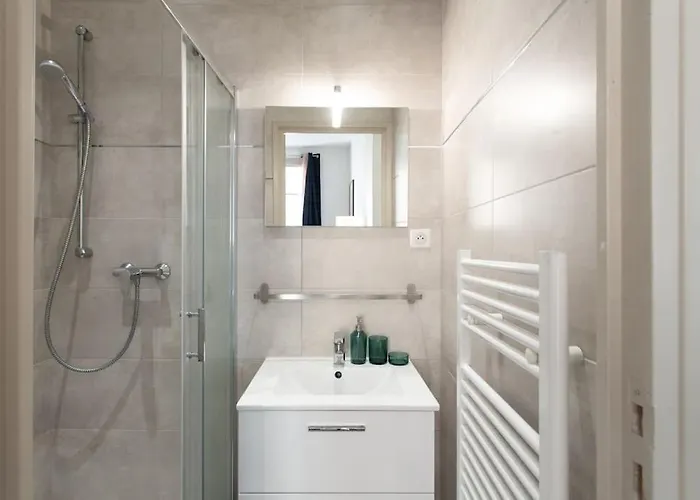 #44 Staywiz Us -1 Bdr Flat Cap Ac Balcony 5mins Walk To نيس